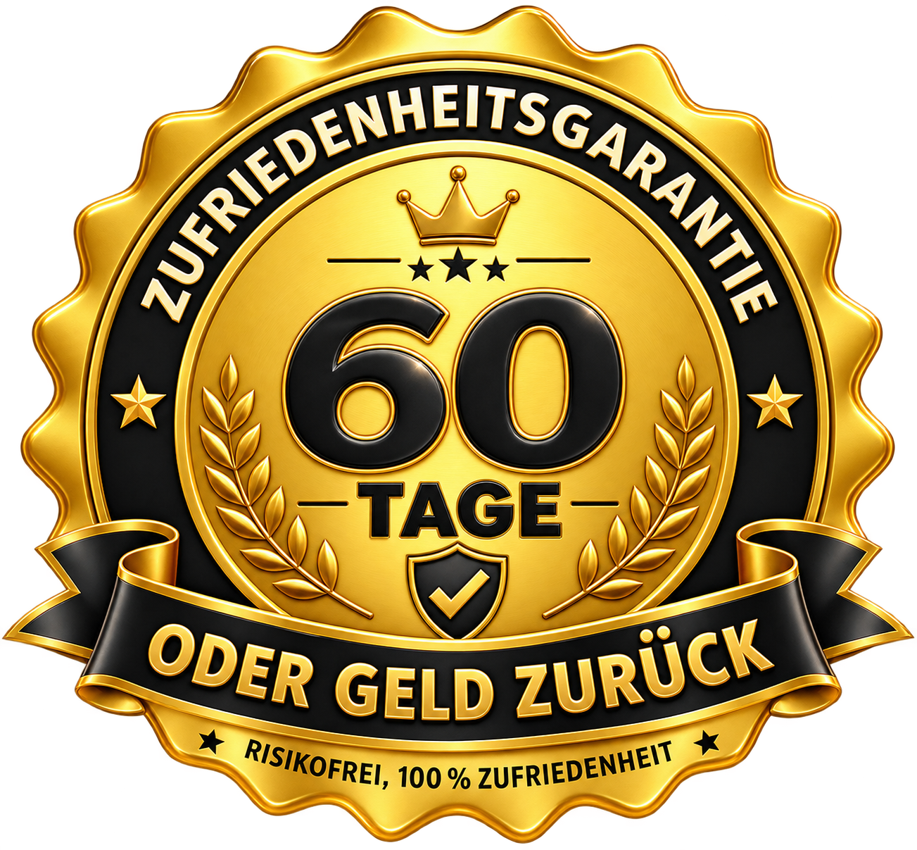 60 Tage Geld-zurück-Garantie